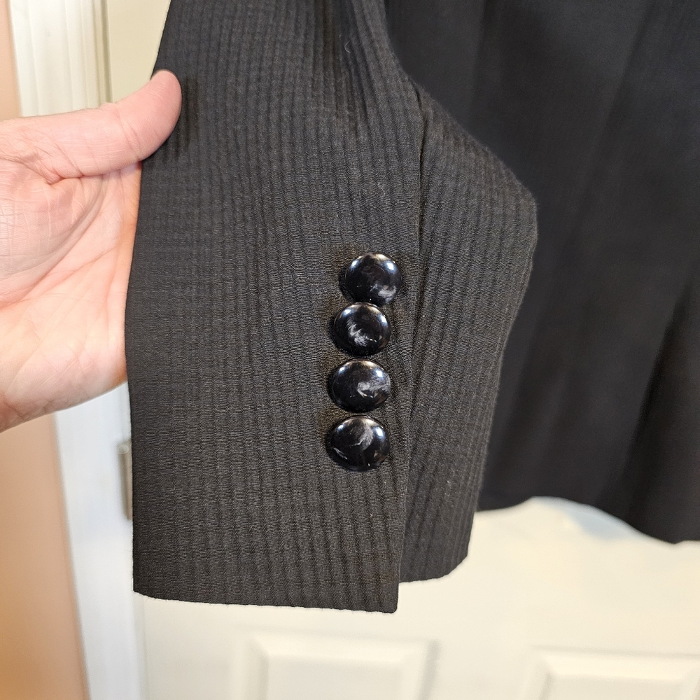 Brooks Brothers Ribbed Textured Double Breasted Money Business Jacket - Picture 3 of 10